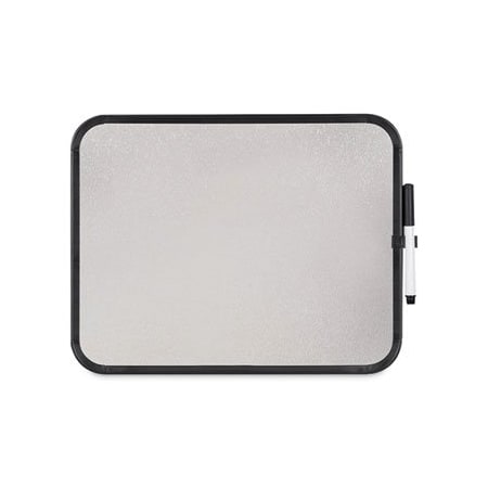 Bi-Silque MasterVisi, Magnetic Dry Erase Board, 11 X 14, Black Plastic Frame CLK020402